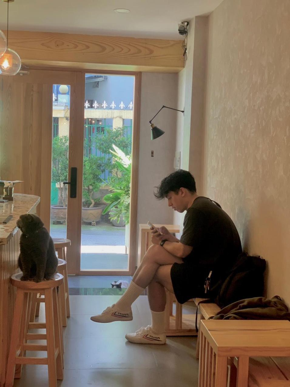 A Pousada Half Coffee N Dorm Cidade de Ho Chi Minh Exterior foto